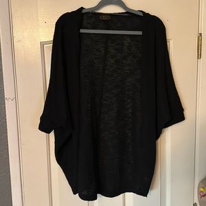 Small black cardigan